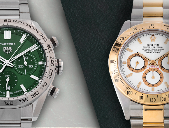 Feature: Rolex Vs TAG Heuer