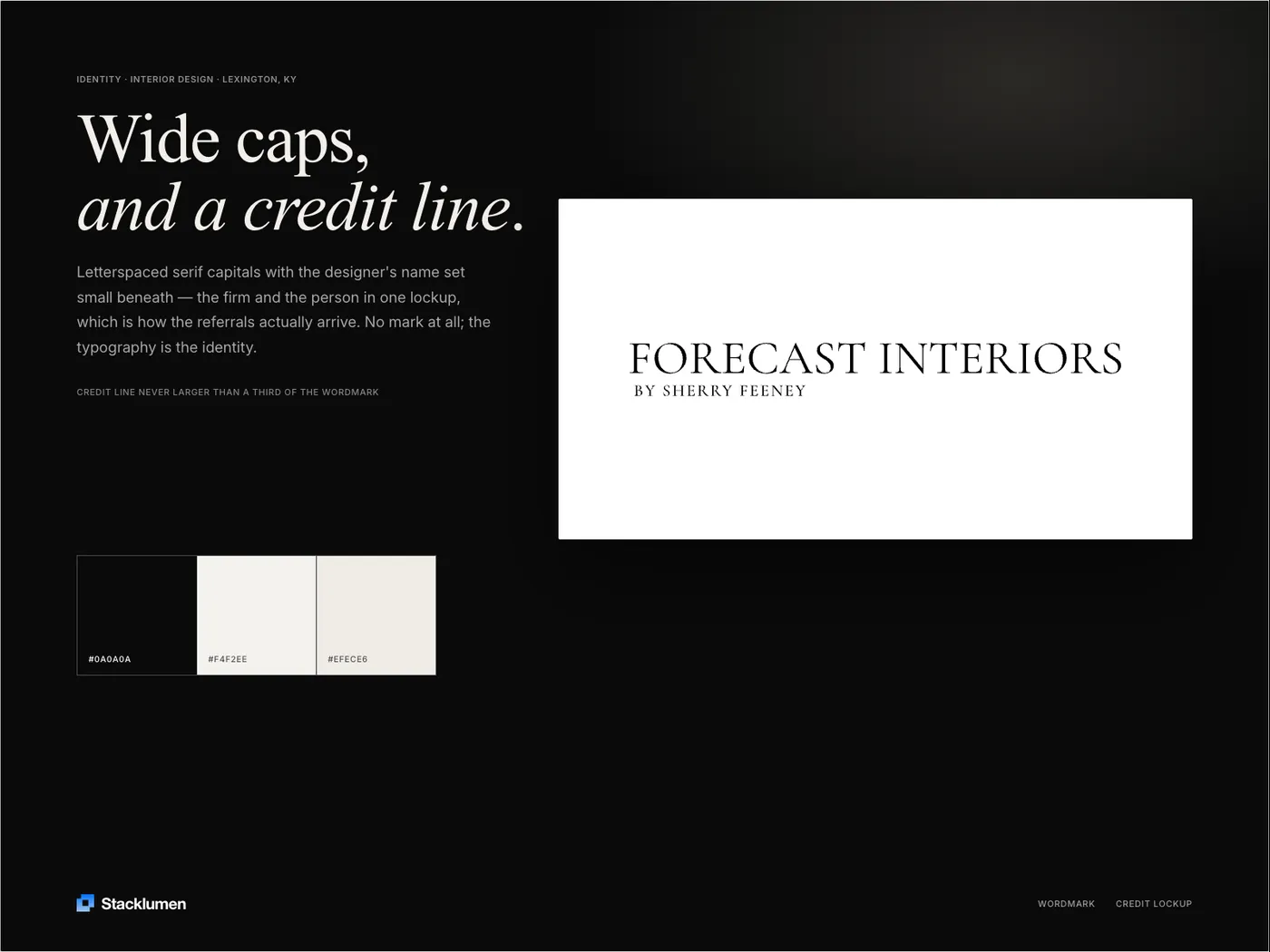 Forecast Interiors — project image